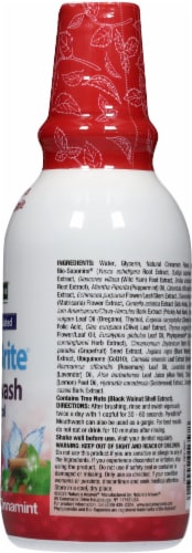 Nature's Answer Perio Wash Cinna Mint Mouthwash Perspective: right