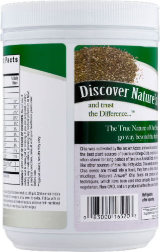 Nature's Answer Chia Seeds Perspective: right