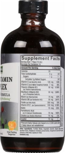 Nature's Answer B Complex Liquid Vitamin Perspective: right