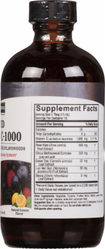 Nature's Answer Liquid Vitamin C Perspective: right