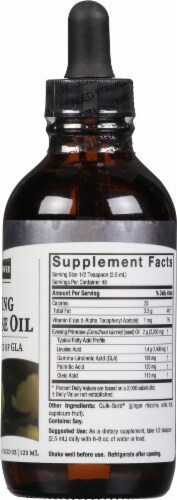 Nature's Answer Liquid Evening Primrose Oil Perspective: right