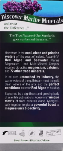 Nature's Answer Plant Based Magnesium 500 mg Dietary Supplement Perspective: right