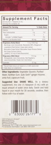 Nature's Answer Resveratrol Reserve Dietary Supplement Perspective: right