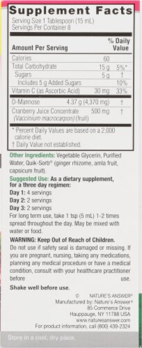 Nature's Answer UT Answer Dietary Supplement Liquid Perspective: right