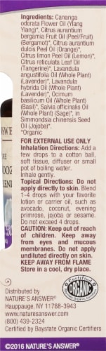 Nature's Answer Organic Night Snooze Essential Oil Perspective: right