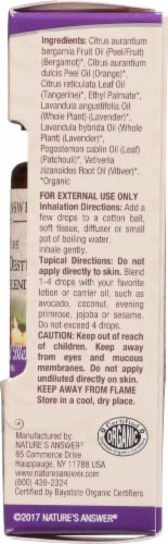 Nature's Answer Unwind & Destress Essential Oil Perspective: right