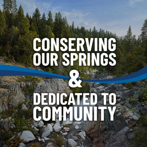 Ice Mountain 100% Natural Spring Bottled Water Perspective: right