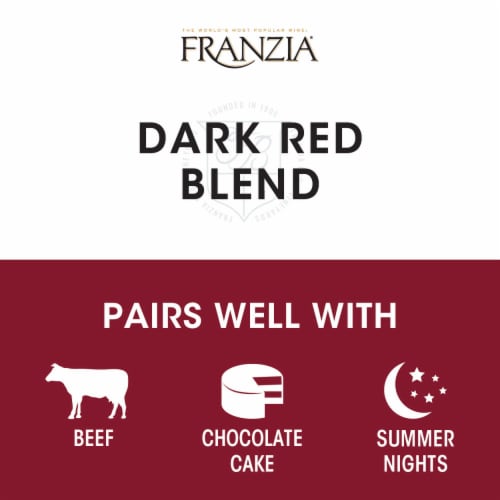 Franzia Dark Red Box Wine Perspective: right