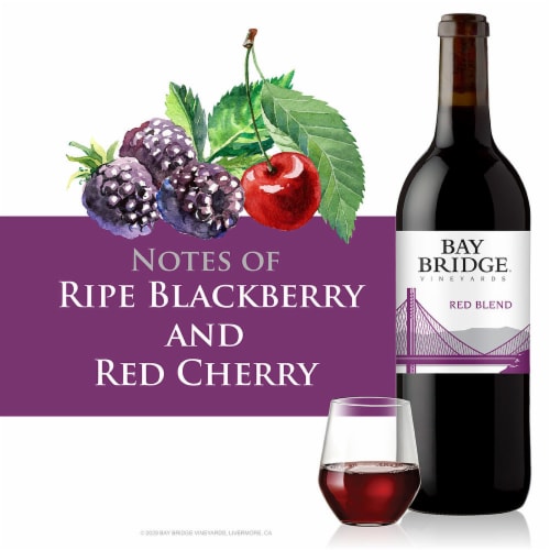 Bay Bridge Red Blend Perspective: right