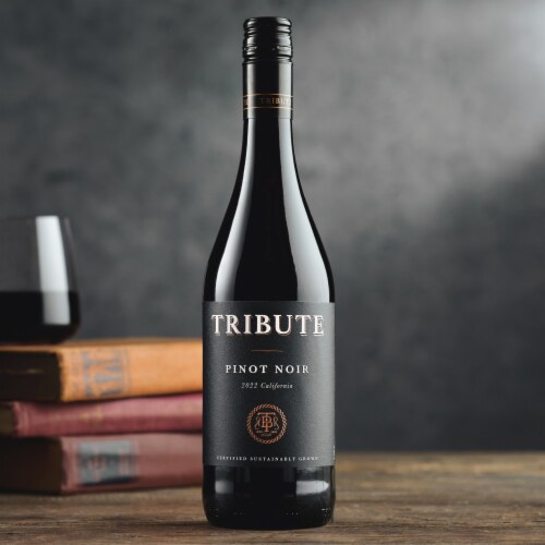 Tribute Pinot Noir California Red Wine Perspective: right