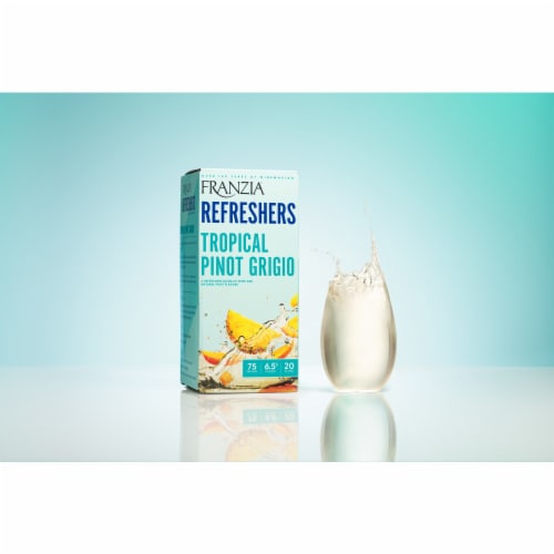 Franzia Refreshers Tropical Pino Grigo Box White Wine Perspective: right