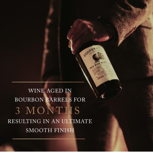 Cooper & Thief Red Blend Bourbon Barrel Aged California Wine Perspective: right