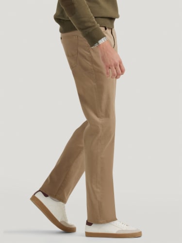 Extreme Motion Denim Straight Fit Tapered Leg - Cougar Perspective: right
