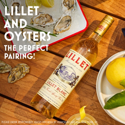 Lillet Blanc Bordeaux Semillon France Aperitif Wine Perspective: right