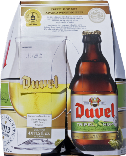Duvel Tripel Hop Special Edition Belgian Golden Ale Perspective: right