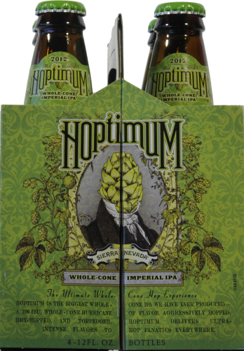 Sierra Nevada Brewing Co. Hoptimum Imperial IPA Beer Perspective: right