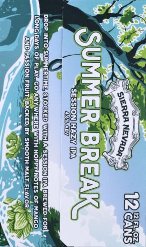 Sierra Nevada Brewing Co. Summer Break IPA Perspective: right