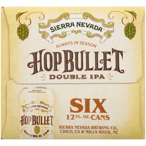 Sierra Nevada Brewing Co. Hop Bullet Double IPA Perspective: right