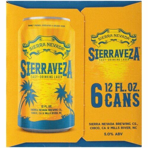 Sierra Nevada Brewing Co. SierraVeza Easy-Drinking Lager Perspective: right