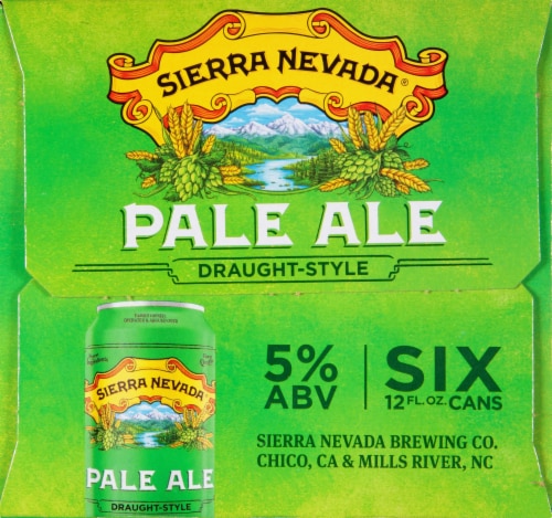Sierra Nevada Brewing Co. Draught-Style Pale Ale Perspective: right