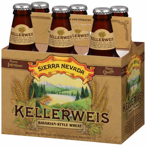 Sierra Nevada Brewing Co. Kellerweis Bavarian-Style Wheat Beer Perspective: right