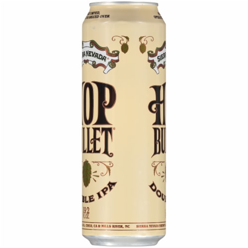 Sierra Nevada Brewing Co. Hop Bullet Double IPA Perspective: right