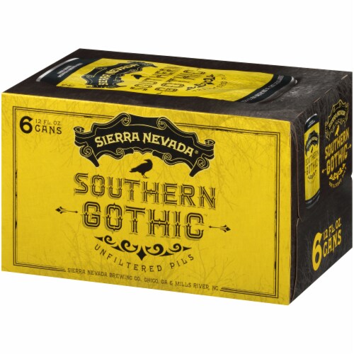 Sierra Nevada Brewing Co. Southern Gothic Unfiltered Pilsner Perspective: right