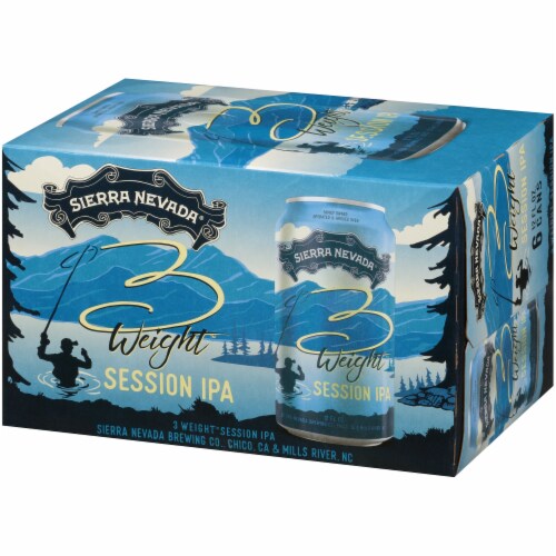 Sierra Nevada Brewing Co. 3 Weight Session IPA Perspective: right