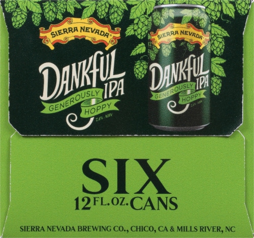 Sierra Nevada Brewing Co. Dankful IPA Perspective: right