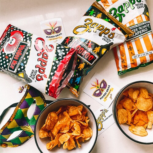 Zapp's® Voodoo Heat New Orleans Kettle Style Potato Chips Perspective: right