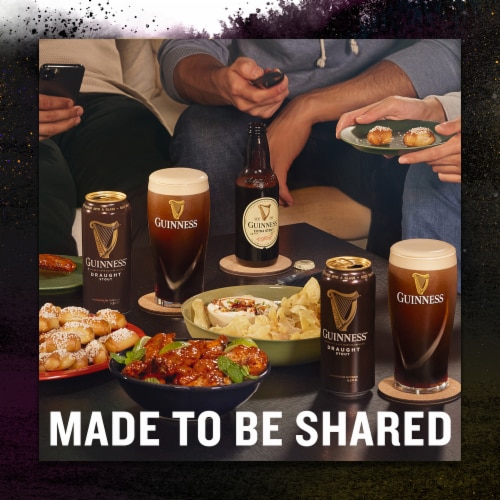 Guinness Draught Stout Beer Perspective: right