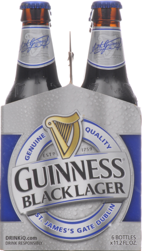 Guinness Black Lager Perspective: right