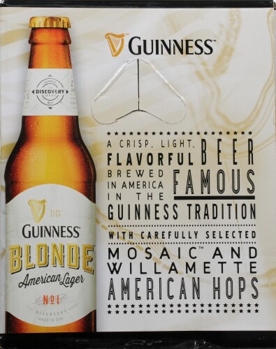 Guinness American Blonde Lager Perspective: right