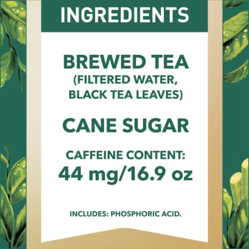 Gold Peak Sweetened Black Iced Tea Drink Perspective: right