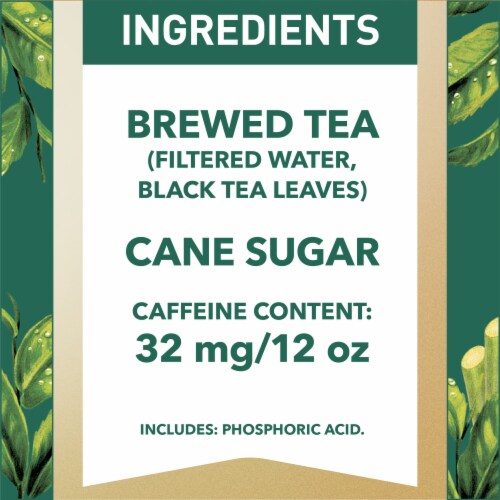Gold Peak Sweetened Black Iced Tea Drink Perspective: right