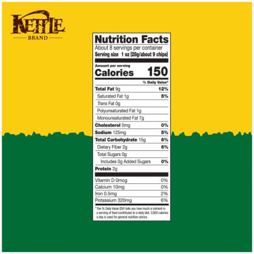 Kettle Brand® Krinkle Cut™ Dill Pickle Potato Chips Perspective: right