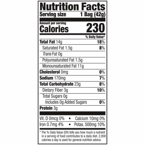 Kettle Brand® Potato Chips, Sea Salt Kettle Chips, Snack Bag 1.5 Oz Perspective: right