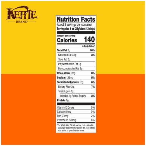 Kettle Brand Potato Chips Backyard Barbeque Kettle Chips Perspective: right