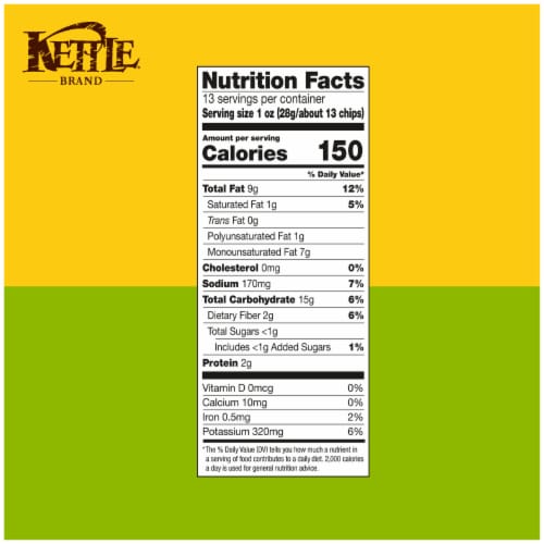Kettle Brand® Jalapeno Kettle Potato Chips Perspective: right