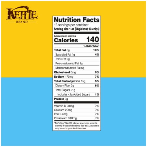 Kettle Brand Potato Chips, Farmstand Ranch Kettle Chips, Party Size, 13 Oz Perspective: right