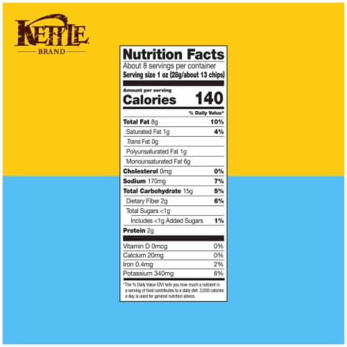 Kettle Brand® Farmstand Ranch Kettle Potato Chips Perspective: right