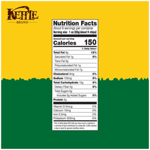 Kettle Brand Potato Chips Krinkle Cut Dill Pickle Kettle Chips Perspective: right