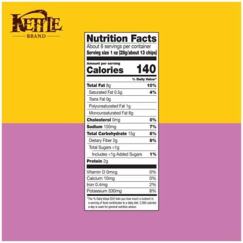 Kettle Brand® Parmesan Garlic Kettle Potato Chips Perspective: right
