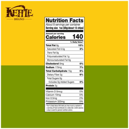 Kettle Brand® Pepperoncini Kettle Potato Chips Perspective: right