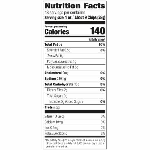 Kettle Brand® Truffle Oil and Sea Salt Krinkle Cut™ Kettle Potato Chips Party Size Perspective: right