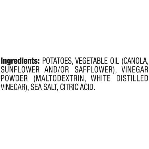 Kettle Brand Potato Chips, Air Fried Sea Salt and Vinegar Kettle Chips, 11.25 Oz Party Size Bag Perspective: right
