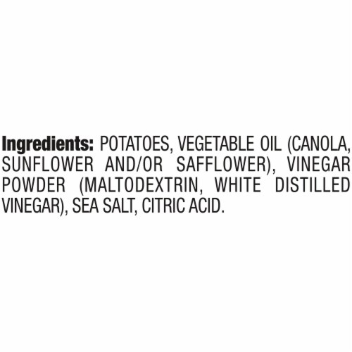 Kettle Brand Potato Chips, Air Fried Sea Salt and Vinegar Kettle Chips, 11.25 Oz Party Size Bag Perspective: right