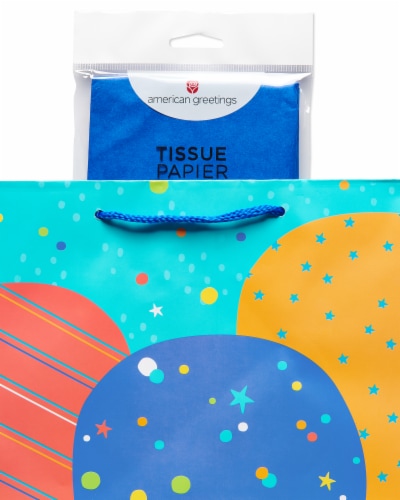 American Greetings #2 Gift Bag with Tissue Paper Perspective: right