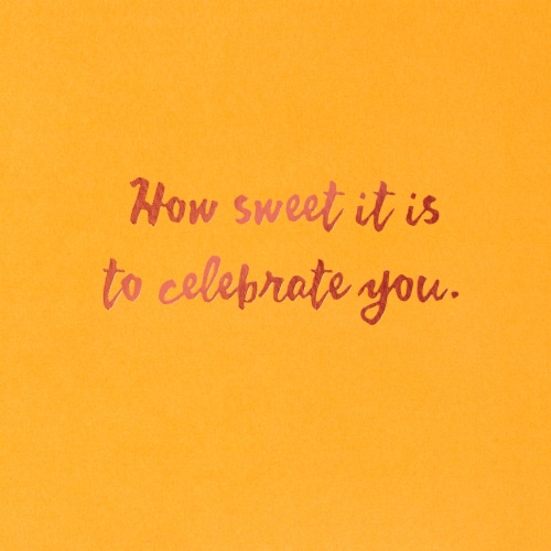 American Greetings Birthday Card (Cake Day) Perspective: right
