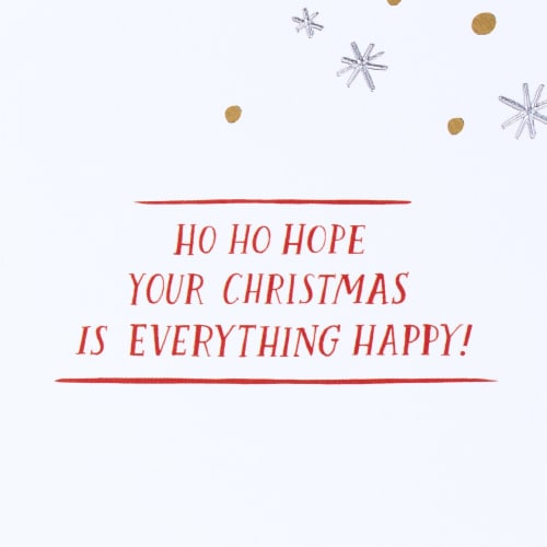 American Greetings Santa Christmas Greeting Card Perspective: right